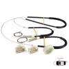 EWR243 Power Window Lifter Regulator Repair Kit Front Right Door for VW Polo MK3 6N1 6N2 Hatchback 1994-2001 4/5 Door 6N4837462