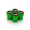 4 X GR Logo Metal Car Wheel Tire Valve Stem Caps Dustproof Covers