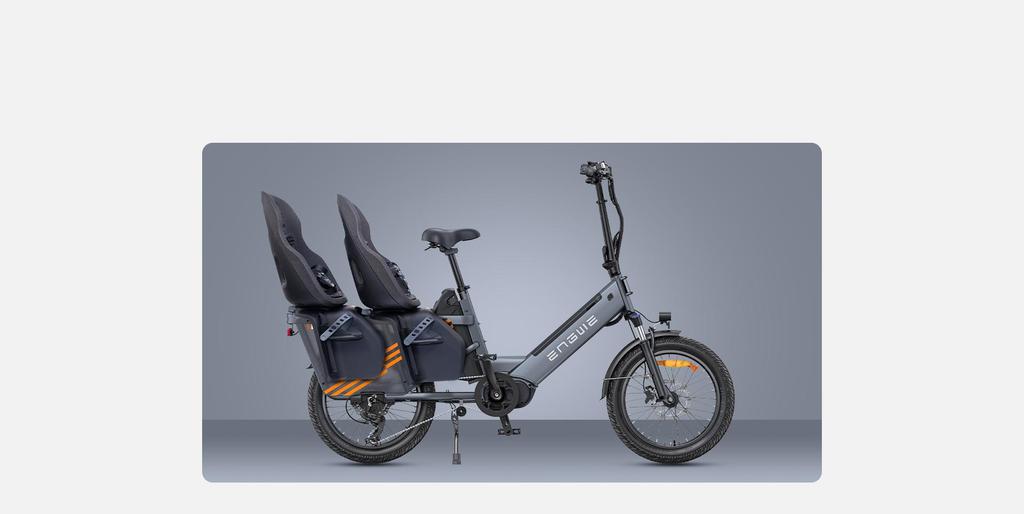 ENGWE LE20 Dual Battery Electric Bike – 350KM Max Range, 100Nm Mid-Drive Motor, Hydraulic Brakes & 200kg Payload