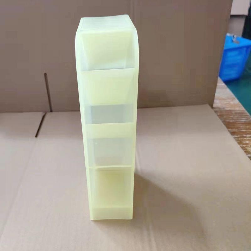 Slanted Pen Holder Lipstick Storage Box Four-compartment Cute Multi-functional Pen Holder for Students' Desks
