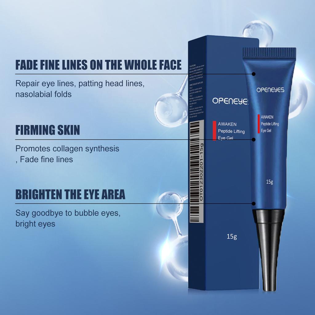 Cremă de ochi Reparare piele perioculară Hidratantă Hidratantă Aplicare Masaj Strânge pielea