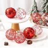 Shatterproof Christmas Ornaments Decorative Set Christmas Tree Decorations Ornament Set For Window Wall Home Cafe Hotel Mall