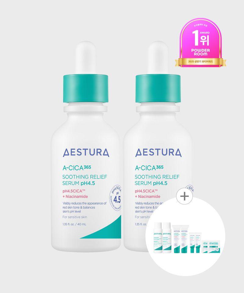 A-Cica 365 Blemish Soothing Serum pH 4.5 40ml 2 bottles