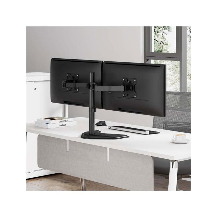 Bordstativ - AISENS - DT32TSR-285 - Roterbart - Tiltbart - 10 kg - VESA 75x75/100x100 mm