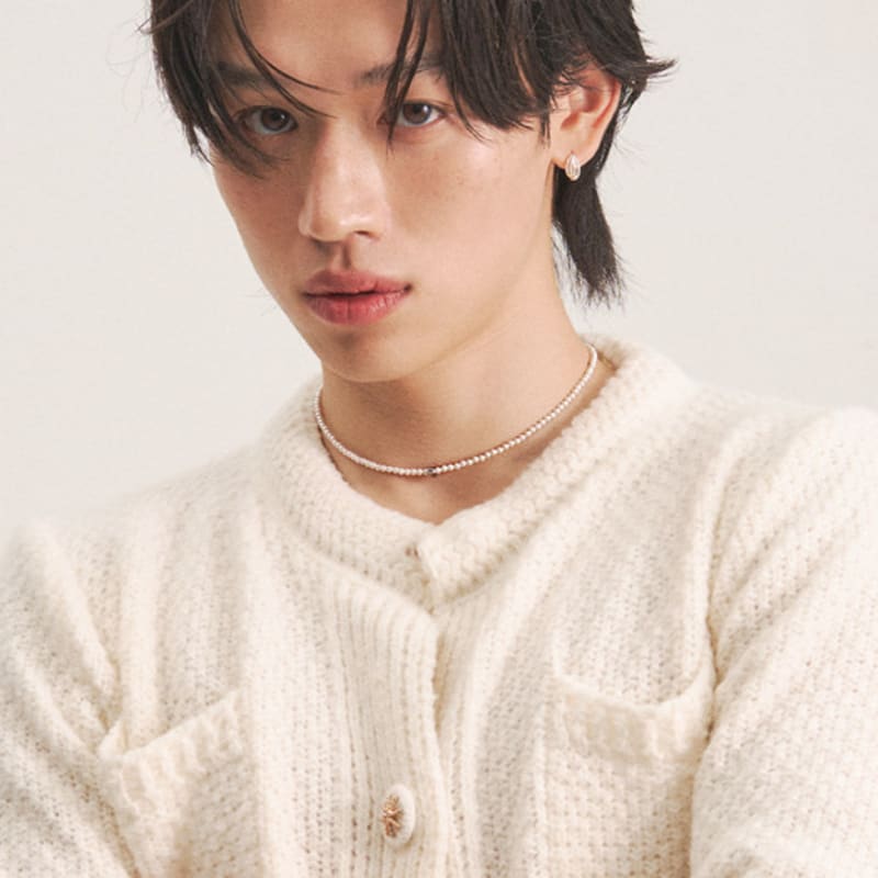 Tout Swan Pearl Necklace