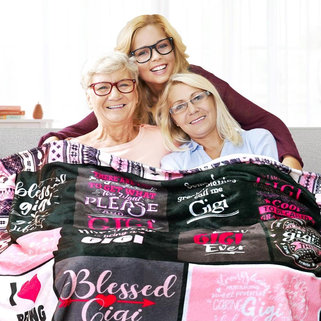 Cozy Sofe Warm Flannel Blanket Gifts For Granddaughter Grandma Birthday Gifts Grandma Throw Blanket For Sofa Bed Home Decor