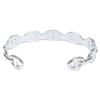 HERMES Finished 925 Chaine d'Ancre Enchaine MM Bangle LG SilverUsed