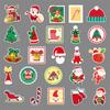 100 Christmas Crow Stickers Personalized Cross border Cartoon Festival Children's Stickers DIY Skateboard Luggage Stickers