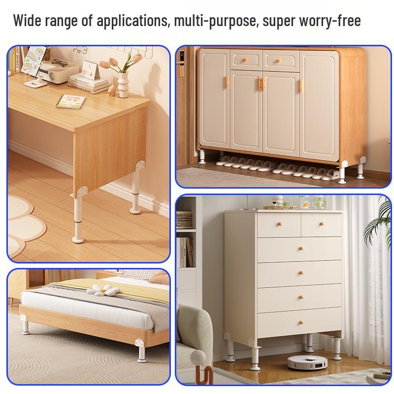 Adjustable Telescopic Furniture Legs for Tables, Sofas, Cabinets, Coffee Tables, and Beds
