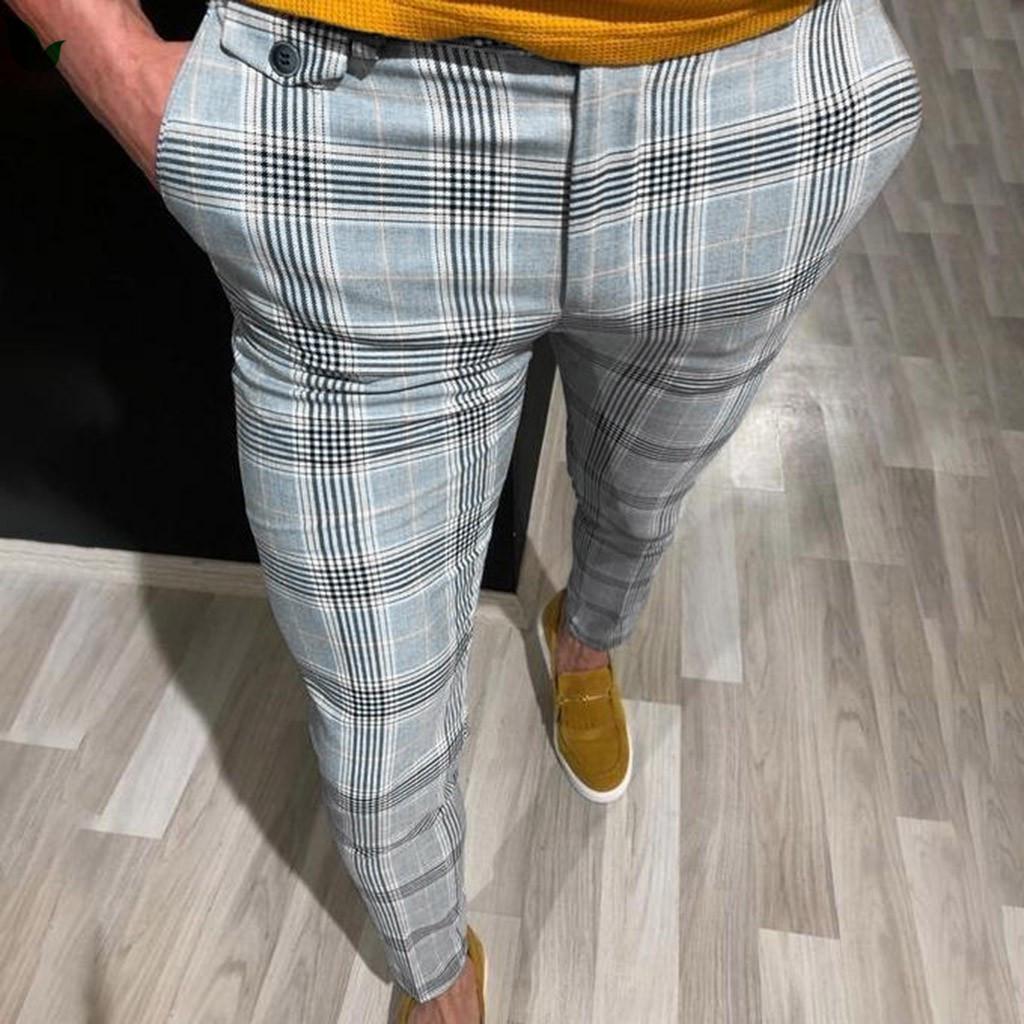 Buy HIT IT Fashion Men Casual Plaid 