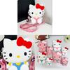 Hello Kitty Mini Silicone Coin Purse With Zipper For Kids And Girls
