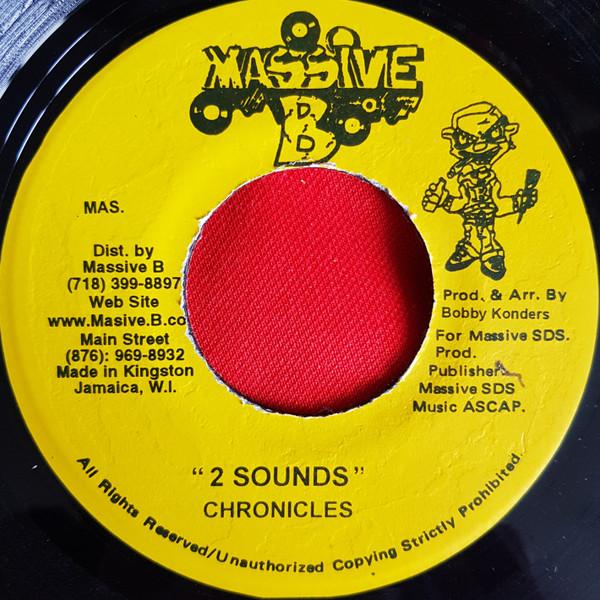 

7inch Record CHRONICLE - 2 Sounds NONE Massive B Jamaica Reggae, Ska & Dub Used