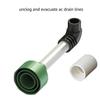 Plastic AC Condensate Drain Unclogger Universal Vacuum Unclog Connector Tool  Drain Maintenance