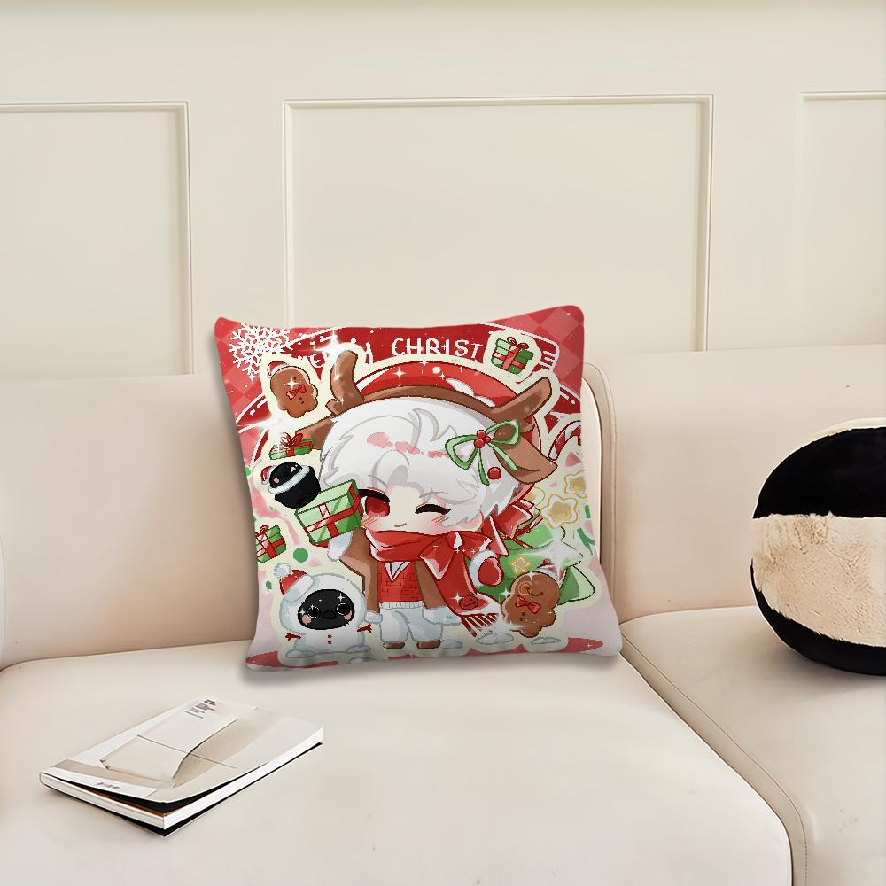 Love and Deepspace Merry Christmas cushion cover Pillow Cover Decoration Room Home Sofa living Office Car Nordic Simplicity