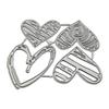 Love Heart Cutting Die Stencil for DIY Paper Crafts Scrapbook Photo Album Decor