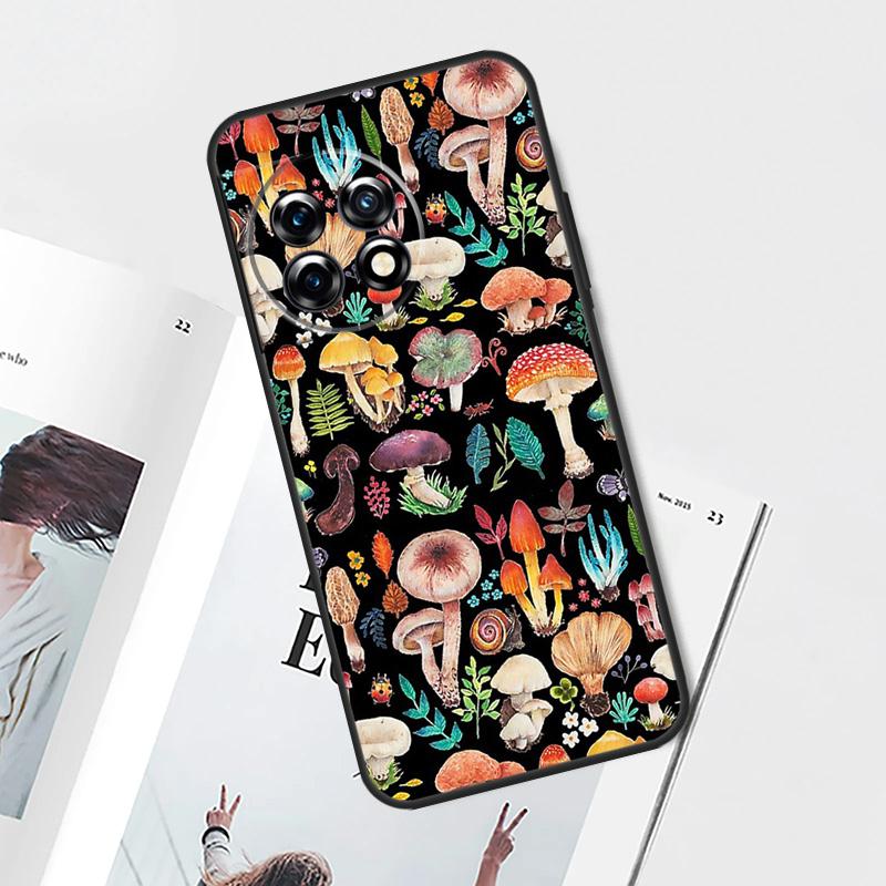 Mushroom Forest Case For OnePlus Nord CE 5 2 3 4 Lite N30 OnePlus 11 12 13 15 13T 13R 10T 12R 9 10 Pro Cover