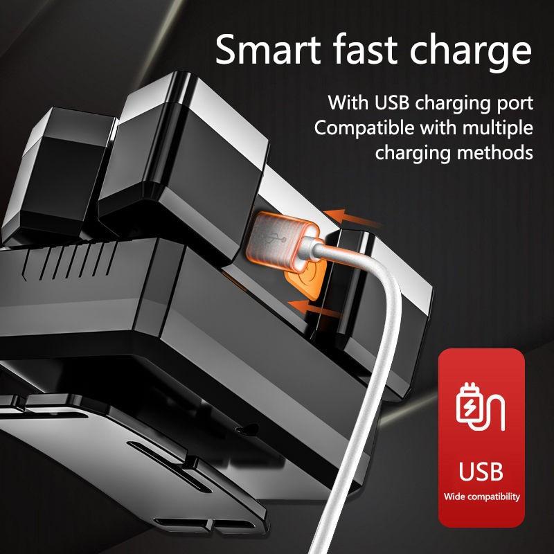 5LED 1200mAh USB Rechargeable Portable Flashlight Lantern Headlamp Waterproof Headlight Outdoor Cycling Fishing Camping Head Torch