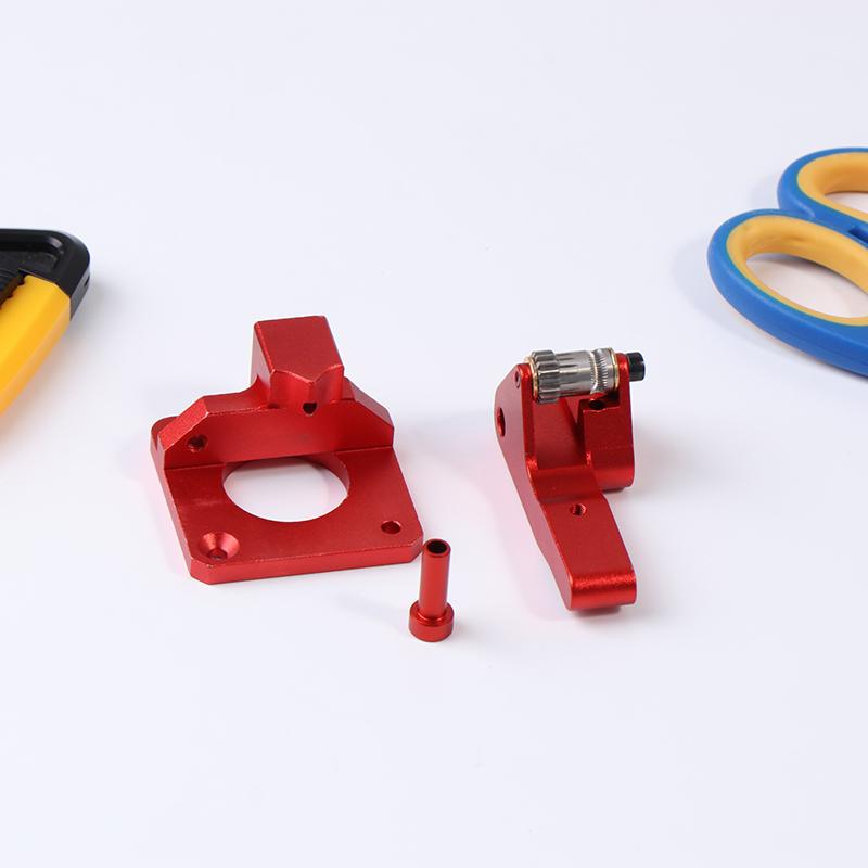 1Set Dual Gear Extruder Upgrade Motor Shaft Compatible With Cr-10S Pro Ender-3 Btech 3D Printer Dual Drive Extruder