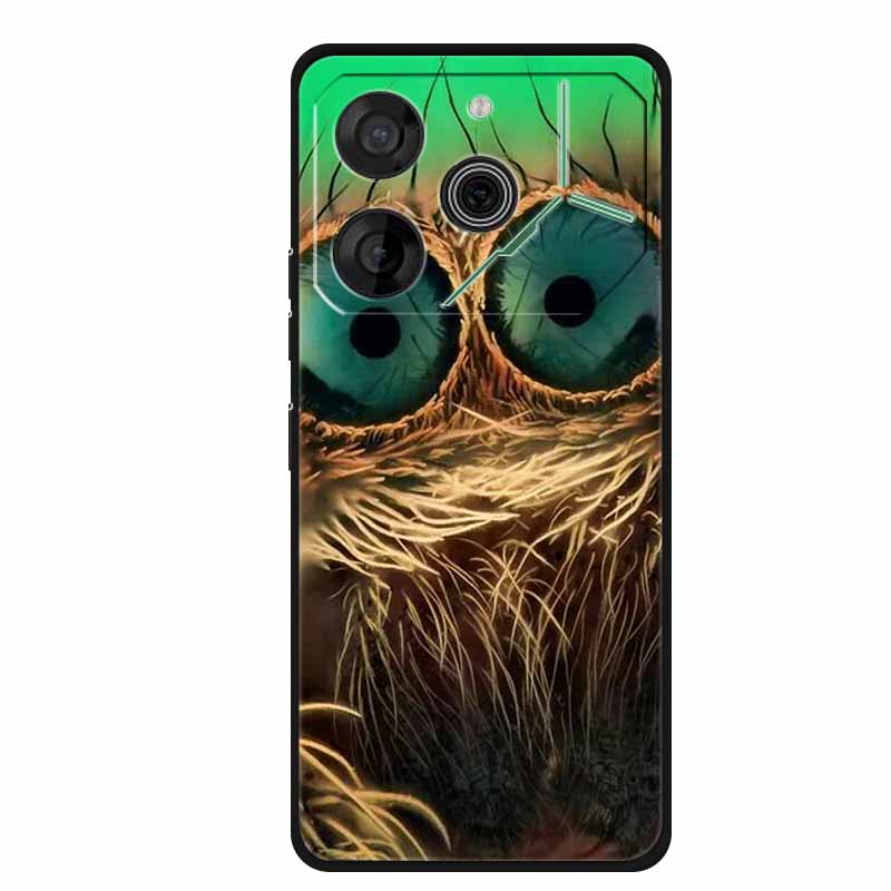 For Tecno Pova 6 Case Luxury TPU Soft Silicone Phone Cases Back Cover for Tecno Pova6 2024 6.78" Shockproof Love New Cute Coque