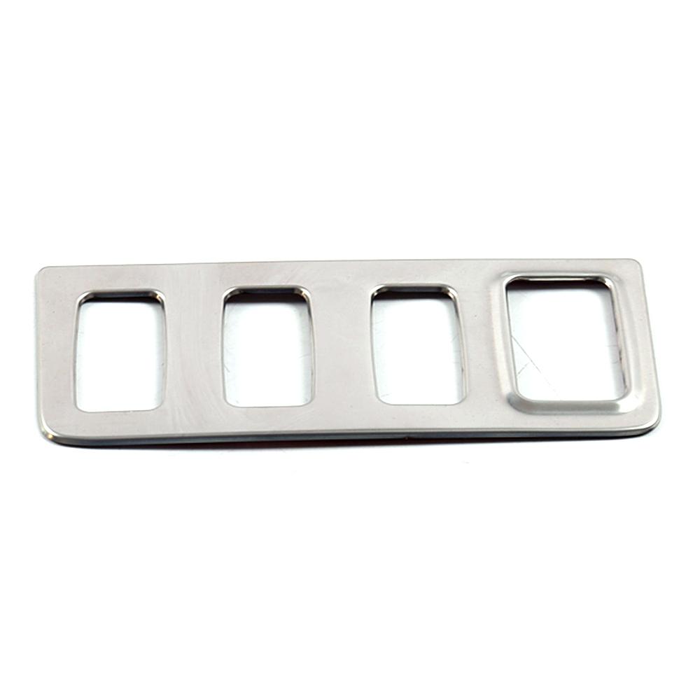 

Для Renault Koleos 2017-2020 фара переключатель кнопка украшения фары крышка отделка из нержавеющей стали для Samsung QM6