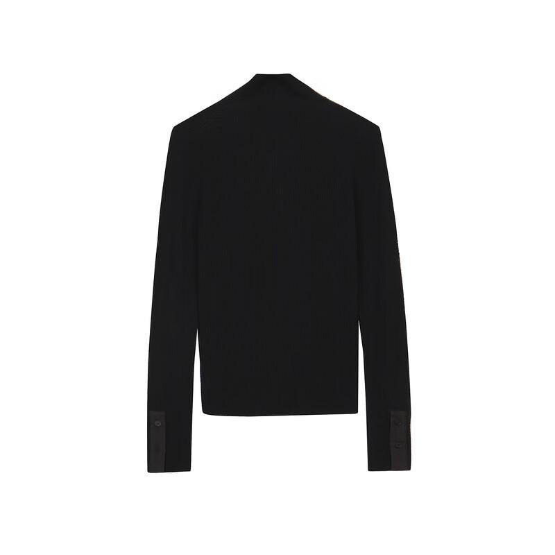 Less 2024 Winter Slim Fit High Neck Pullover Sweater