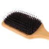 Brosse à cheveux en poils de sanglier pour femmes, brosse à cheveux en bois et bambou, brosse professionnelle pour cuir chevelu bouclé, peigne pour soins de beauté des cheveux, outils de salon