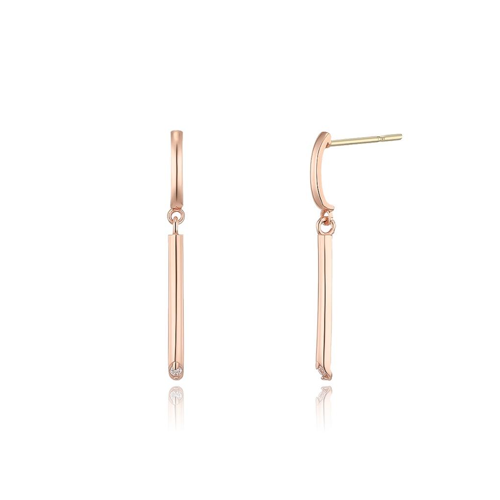LLOYD Stick Drop 14k Earrings LPSM1002G