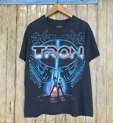 Remake Daft Punk Tron Classic Style Shirt Unisex Heavy Cotton Men Women Unisex T-Shirt