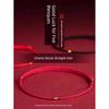 Wutai Mountain Ancient French Gold Lucky Bracelet Female Bad Luck Red Rope Braid Carrying Strap 2025 Snake Birth Year Couple Foot Chain