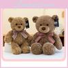 Bear Bow Tie Plush Toy Cartoon Animal Stuffed Doll Room Decoration Gift Kids