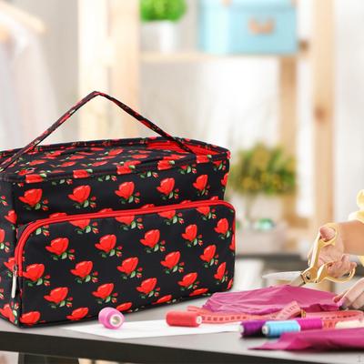 Knitting Bag Yarn Tote Fittings Large Capacity Crochet Organizer