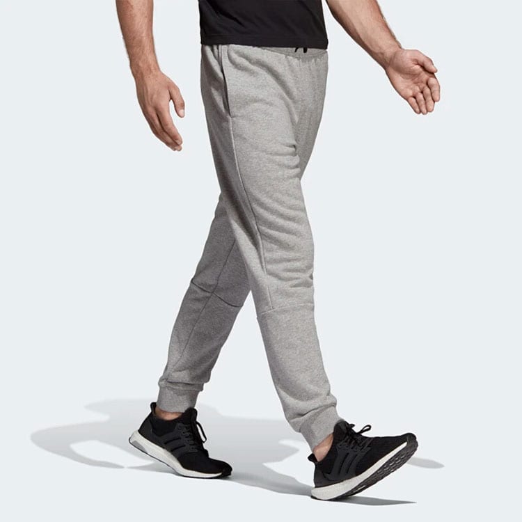 adidas ESSENTIALS Knitted Sweatpants Men's Light Gray DT9959