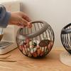 Modern Tall Black Iron Fruit Basket