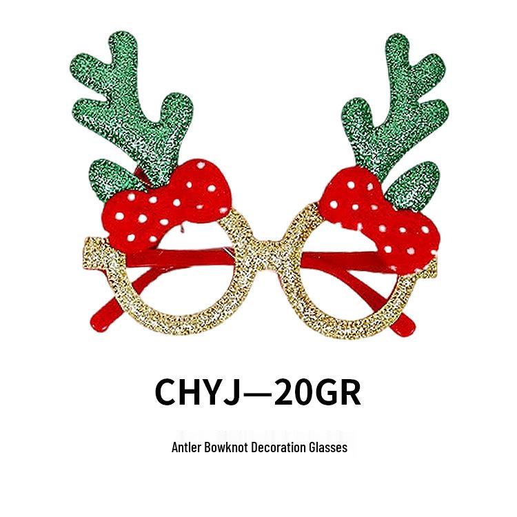 Festive Christmas Eyeglass Frames for Adults & Kids - Creative Holiday Party Accessories & Gifts