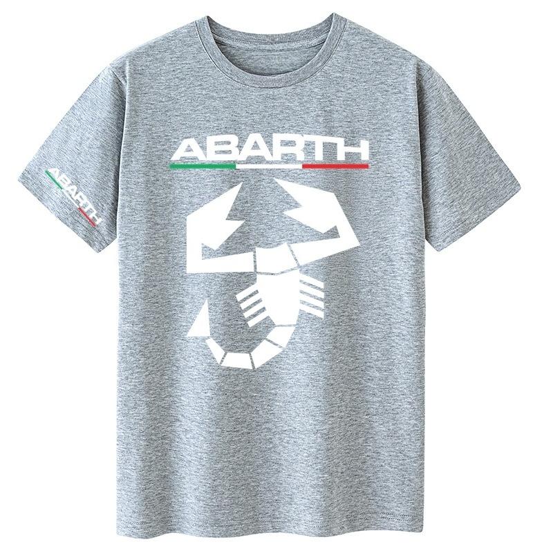 

Чоловіча футболка Abarth Scorpion 100% бавовна Abarth Scorpion Біла Чорна Автомобілі Спорт Перегони Італія Тюнінг двигуна Ралі Автомобіль Чоловіча футболка 3XL