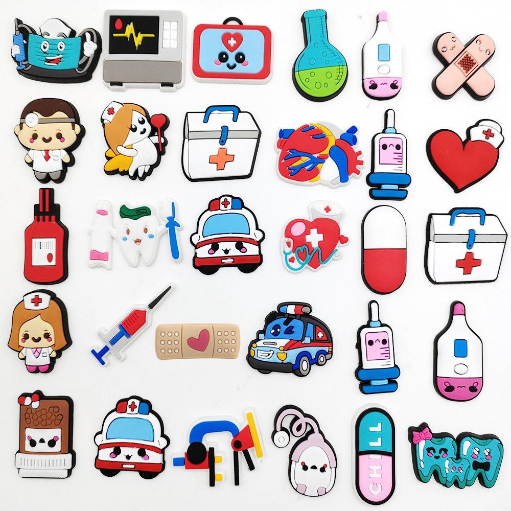 Shoe Charms for Clogs Soft PVC Removable Shoe Decoration DIY Personality Jibbitz Accessories