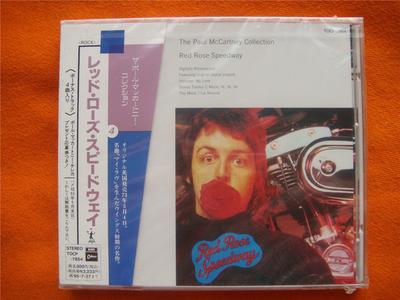 CD PAUL MCCARTNEY WINGS  Red Rose Speedway TOCP7854 MPL 1993 Japan Rock Used