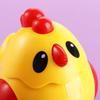 Chicken Girls Wind-Up Spring Chicken Toy Simulation Mini Jumping Chicken  Party Favors Decoration