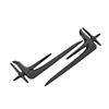 Fit For Mercedes-Benz General Black Angel Wings Rear Door Fender Panel Trim 2pcs