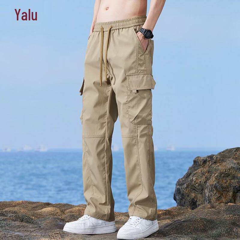 Yakalu Men s Loose Fit Straight Leg Cargo Pants M