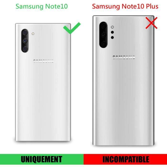 Coque 360 - SAMSUNG - Galaxy Note 10 - Transparent - Protection intégrale - Silicone gel