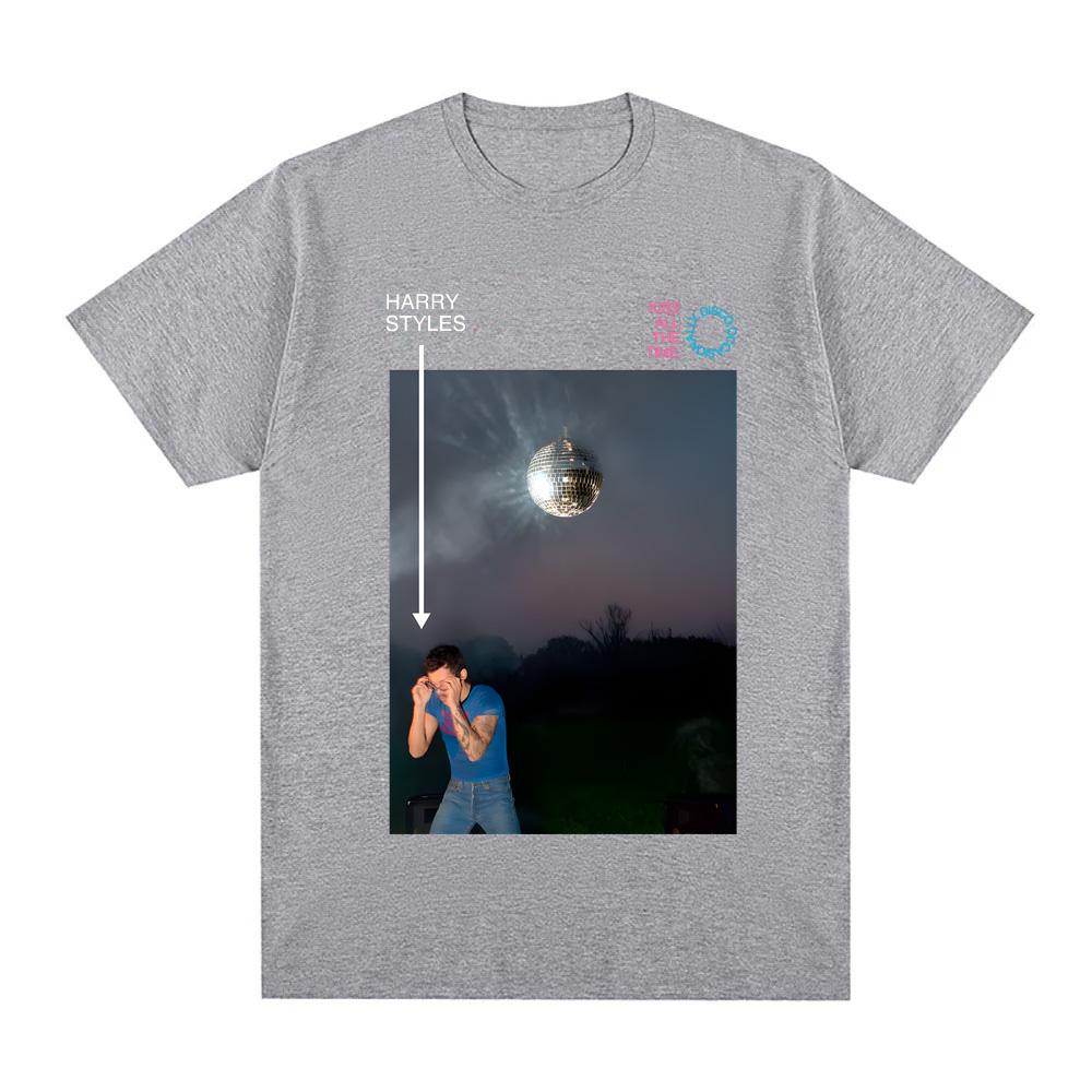 2026 New Album Kiss All The Time Tshirt Singer HarryStyle Graphic Printing Hip Hop pure Cotton Teeshirt Unisex HighQuality Top