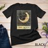 Der Mond Tarotkarte Sichelkatze Nacht Halloween Kostüm Unisex T-Shirt Herren Damen T-Shirts Oberteil