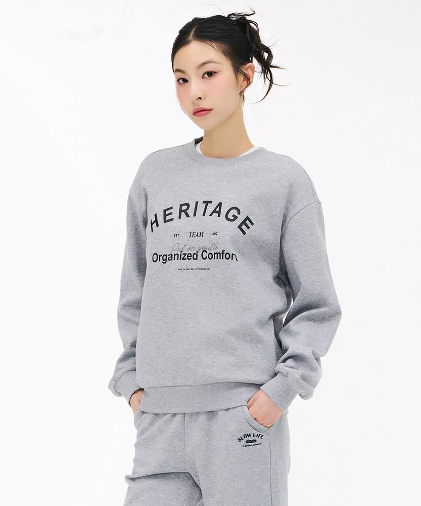 CHASECULT Unisex Essential Logo Sweatshirt - Grey
