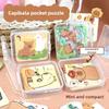 1-80Boxes Cute Cartoon Capybara Jigsaw Puzzle Educational Toys for Kids Adults Cute Mini Animal Puzzles Children Game Toy Gifts