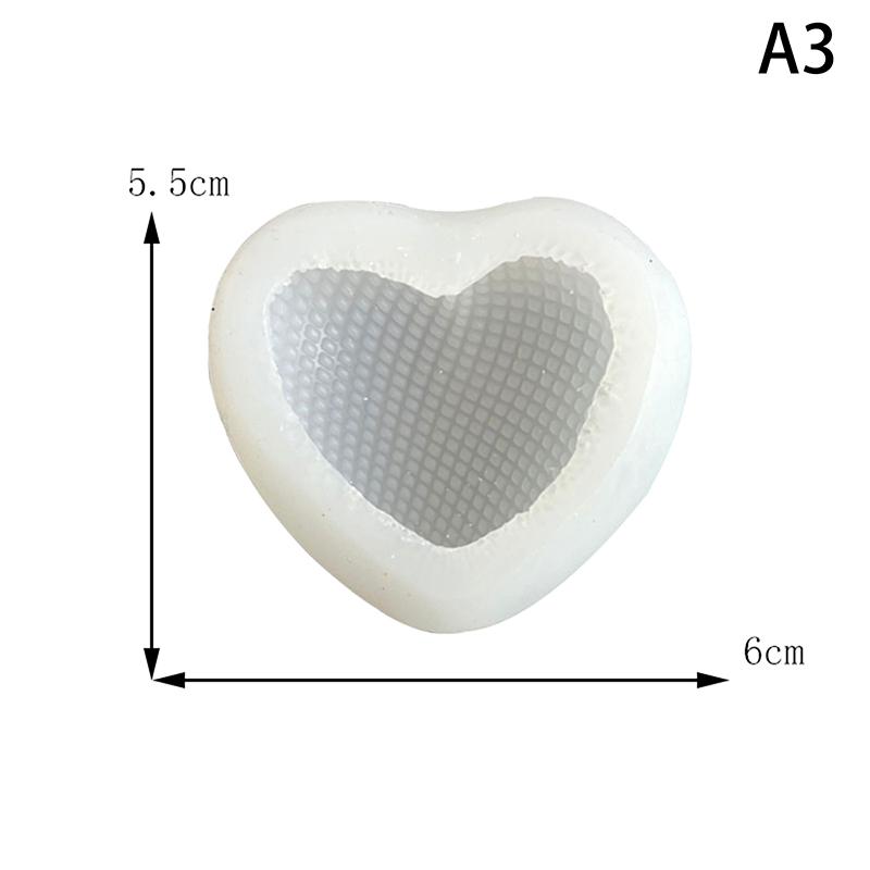 3D Gewebte Liebe Silikonform Herzform Harz Kerzenform Mousse Kuchen Aromatherapie Kerzenform Schokolade Backformen Basteln