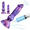 Dildo Nou Realist Nod de Câine Dop Anal Squirting 150ml Ventuză Mare Stimulare Puternică Punct G Jucărie pentru Adulți pentru Femei Bărbați Insert Vaginal Masturbator