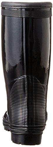 Fuji Glove Industry 992 Men's Lightweight Half-Type Safety Boots, Rubber, Size 25.0cm, Black