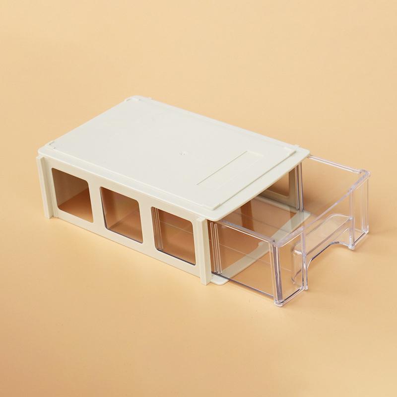 Úložný box Stohovatelný plastový úložný box na díly hardwaru, úložné boxy na komponenty, šrouby, nářadí, organizér, kombinovaná skříňka, zásuvka, box