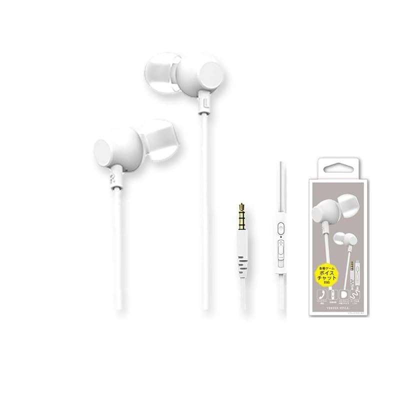 

Volume adjustment For calls with microphone inner earphones VTH-IC055 (white)